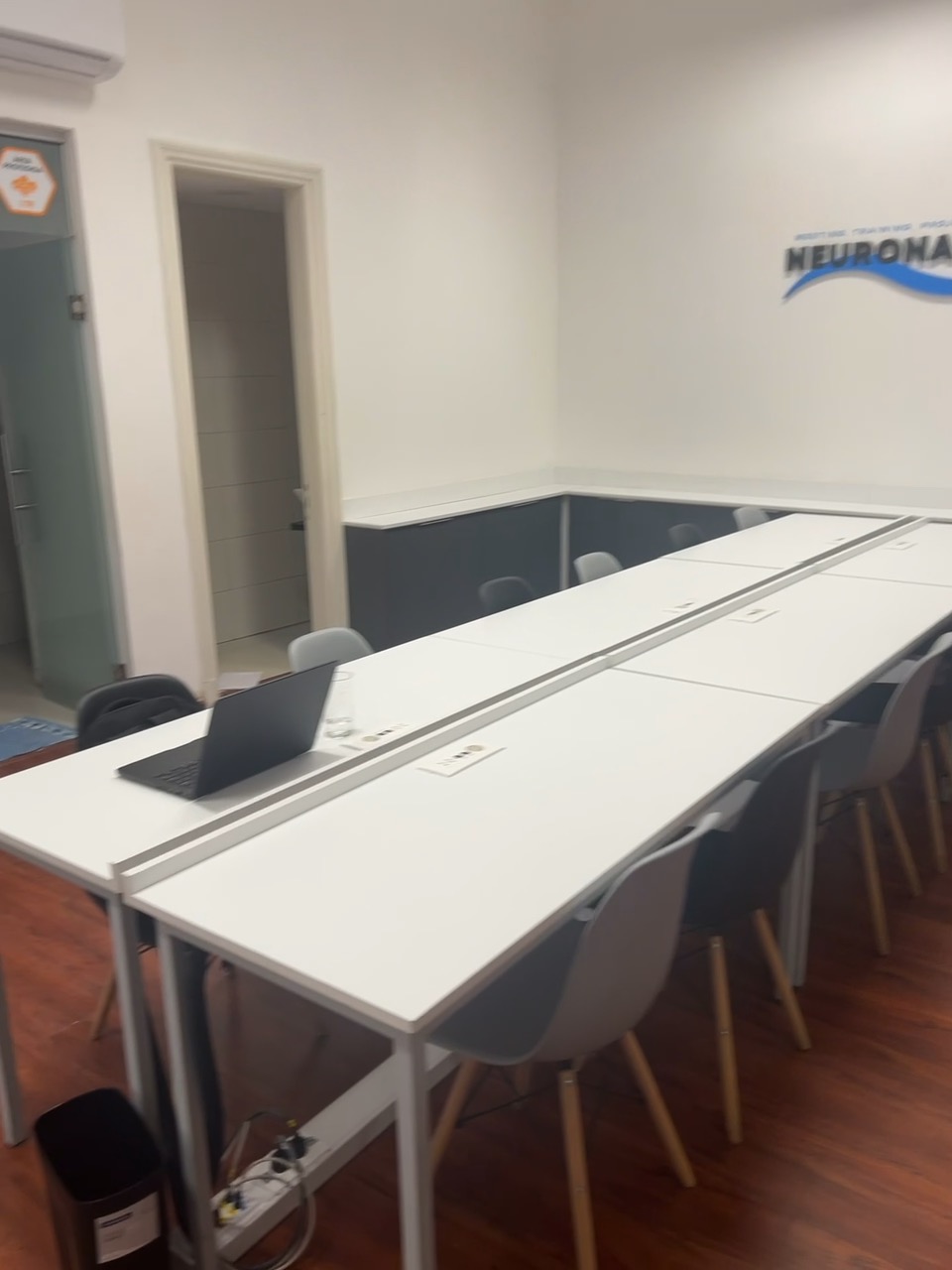 Vista desde la entrada